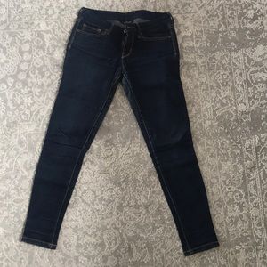 Levi 635 legging dark wash skinny jean size 3